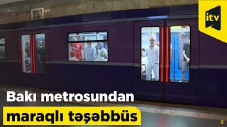 Bakı metrosundan maraqlı təşəbbüs - Müslüm Maqomayevin mahnıları səsləndirilir