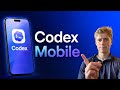 I built an app on my phone with Codex Mobile