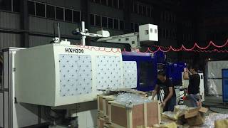 High speed plastic cutlery auto line testing well in Ecotrust-HX factory