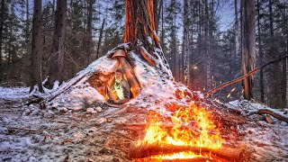 Building a Secret Dugout: The Perfect Shelter for HIDING from WOLVES