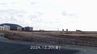 2024年12月20日(金)の松島基地(年末年始休み突入初日)