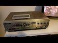 The first VHS video recorder, from 1978