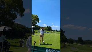 原英莉花＆山田彩歩  モンダミンカップ 2024 練習公開日 女子ゴルフ #原英莉花 #golf