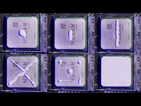 Best way to apply thermal paste? Does it really matter?