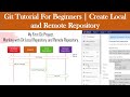 Git Tutorial for Beginners: Part 3 | Working with Local and Remote Repository