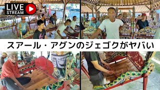 ヌガラ・スアールアグンから打楽器ジェゴクLIVE #バリ島