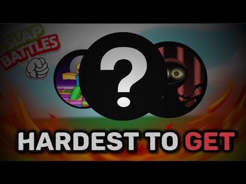 Top 5 HARDEST Badge Gloves To Obtain - Slap Battles Roblox - YouTube