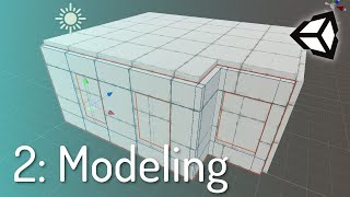 2) Modeling - Create Your First VRChat World