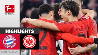 Bayern Shows No Mercy! | FC Bayern München - Eintracht Frankfurt | Highlights | Matchday 23 – 24/25