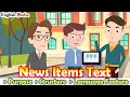 News Item Text | Materi Bahasa Inggris kelas 12 XII | Purpose - Structure - language features