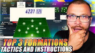 FIFA 23 BEST FORMATIONS & TACTICS in ULTIMATE TEAM! TOP 3 MOST EFFECTIVE FORMATIONS TUTORIAL