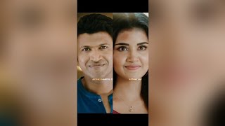 Puneeth Rajkumar & Anupama New Kannada Whatsapp Status Reels Video|Natasaarvabhowma|Appu|A M Edits