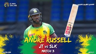 Andre Russell hits FASTEST 50 EVER in CPL! | 2021