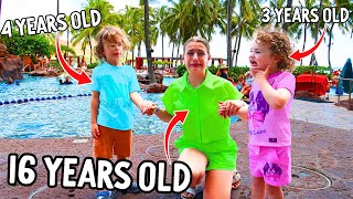 BABYSITTING 2x TODDLERS in HAWAII😮 🇺🇸 w/The Norris Nuts