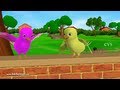 Two little dicky birds - 3D Animation English Nursery rhymes for children