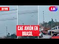 Tragedia en Sao Paulo: 62 muertos tras caída de avión en plena ciudad | EN VIVO | #EnDirectoLR