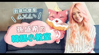 孫盛希的韓語小教室｜Hooya報爆