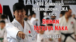 XXV Seminario Internacional JKA México con Shihan Tatsuya Naka superó expectativas