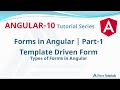 Angular Forms - Template Driven Form in Angular | #Angular10 #Angular10Tutorial #WaveTutorials
