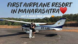 India's Only Fly-In Luxury Resort: AeroVillage  Unbelievable near Mumbai! ✈️🌳 #staycation #beststay