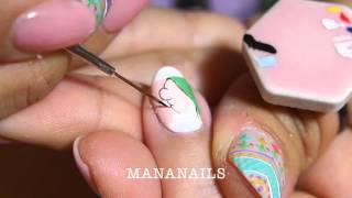 -Dwarf long version- nailsart by @mananails