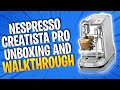 Nespresso Creatista Pro Unboxing and Walkthrough | TactiK Unboxings