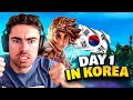 THE KOREA CLIMB BEGINS...