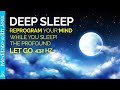 8hrs Deep Sleep Music With Relaxing Sleep Affirmations.  Insomnia Relief.  Fall Asleep Fast.