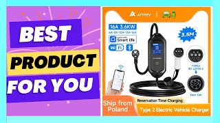 AFYEEV 3600W Portable Electric Car Charger Type 2 IEC62196-2