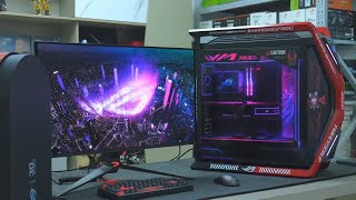 ROG Matrix RTX 5090 GAMING PC SETUP | AMD Ryzen 7 9800X3D + Hyperion GR701