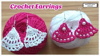 Simple Crochet Earrings