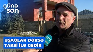 Günə son | Xəzər rayon sakinlərinin yol problemi