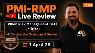 Live PMI-RMP® Exam Prep Questions and Review