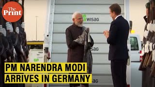 PM Modi arrives in Germany for three - nation Europe visit