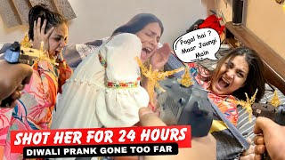 Diwali Ke Dhamake for 24 Hours | Prank Gone Too Far | Epic Reactions