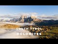 Dolomites Italy over the clouds by drone in 4k – South Tyrol Dolomiti