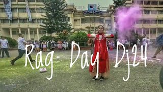 Rag day|M abdur rahim medical college |My 2nd vlog|dj24|Flash mob|Colorfest