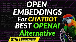 BEST OPEN Alternative to OPENAI's EMBEDDINGs for Retrieval QA: LangChain
