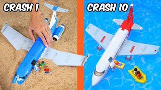 PLANE CRASHES in LEGO…