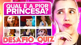 JULGANDO PRINCESAS E DESCOBRINDO QUAL EU SOU! QUIZ!