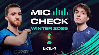 We are SO back! | Kia Mic Check | 2025 LEC Winter Week 1