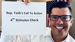 Rep Talib's NEW Call To Action | Fourth Stimulus Check Update | Gas Prices And Inflation Concerns