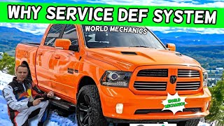 DODGE RAM WHY SERVICE DEF SYSTEM SEE DEALER DODGE RAM 1500 2500 3500 2013 2014 2015 2016 2017 2018