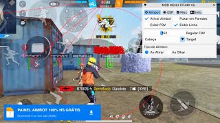 PAINEL AIMBOT!👻XIT FFH4X PURO IPHONE/ANDROID HEADTRICK 100% HS✅☠️ipa antban regedit mobile gratis