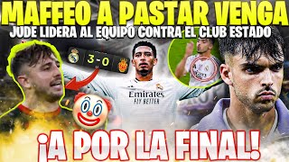 A LA FINAL REAL MADRID 3-0 MALLORCA 👊PARTIDO COMPLETO CON TODO Y PELEA POR MAFFEO ¡ASENCIO LO EDUCA!