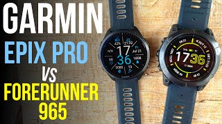 Garmin Forerunner 965 or Garmin Epix Pro in comparison