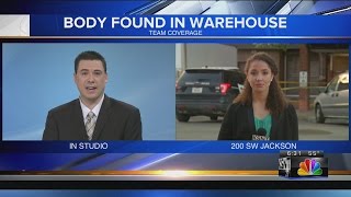 Police investigating suspicious death at Topeka warehouse