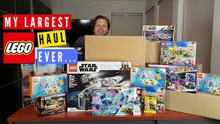 My Largest LEGO Haul of My Entire Life... Spent WAY too Much!