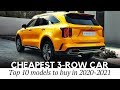 Top 10 Cheapest SUVs and Vehicles with Room for 7 Passengers (2020 Buying Guide)