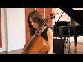 J. Sibelius, Theme and Variations for solo cello - Maria Clara Mandolesi